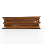 FENDI Peekaboo Cut Medium Chain shoulder bag Leather Brown