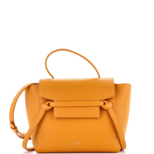 Celine Belt Bag Textured Leather Nano