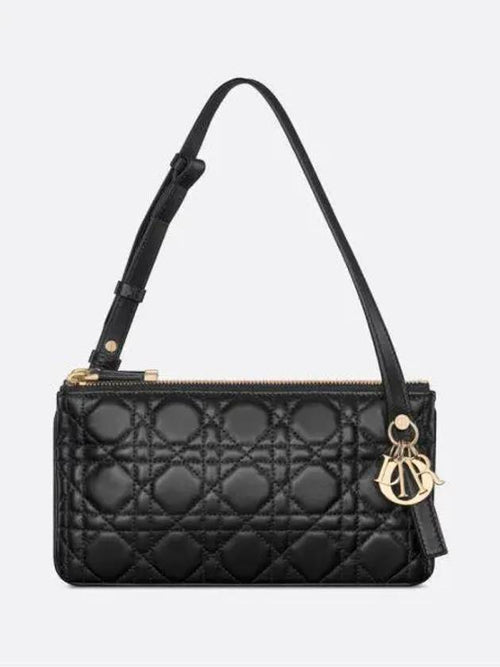 My Dior Duo Cannage Lambskin Mini Shoulder Bag Black Dior