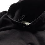 FENDI FENDI * MARC JACOBS FF Baguette Booties Pullover hoodie Cotton Black Damage processing