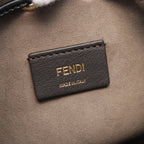 FENDI Mini Montresor Handbag Leather Black 2WAY