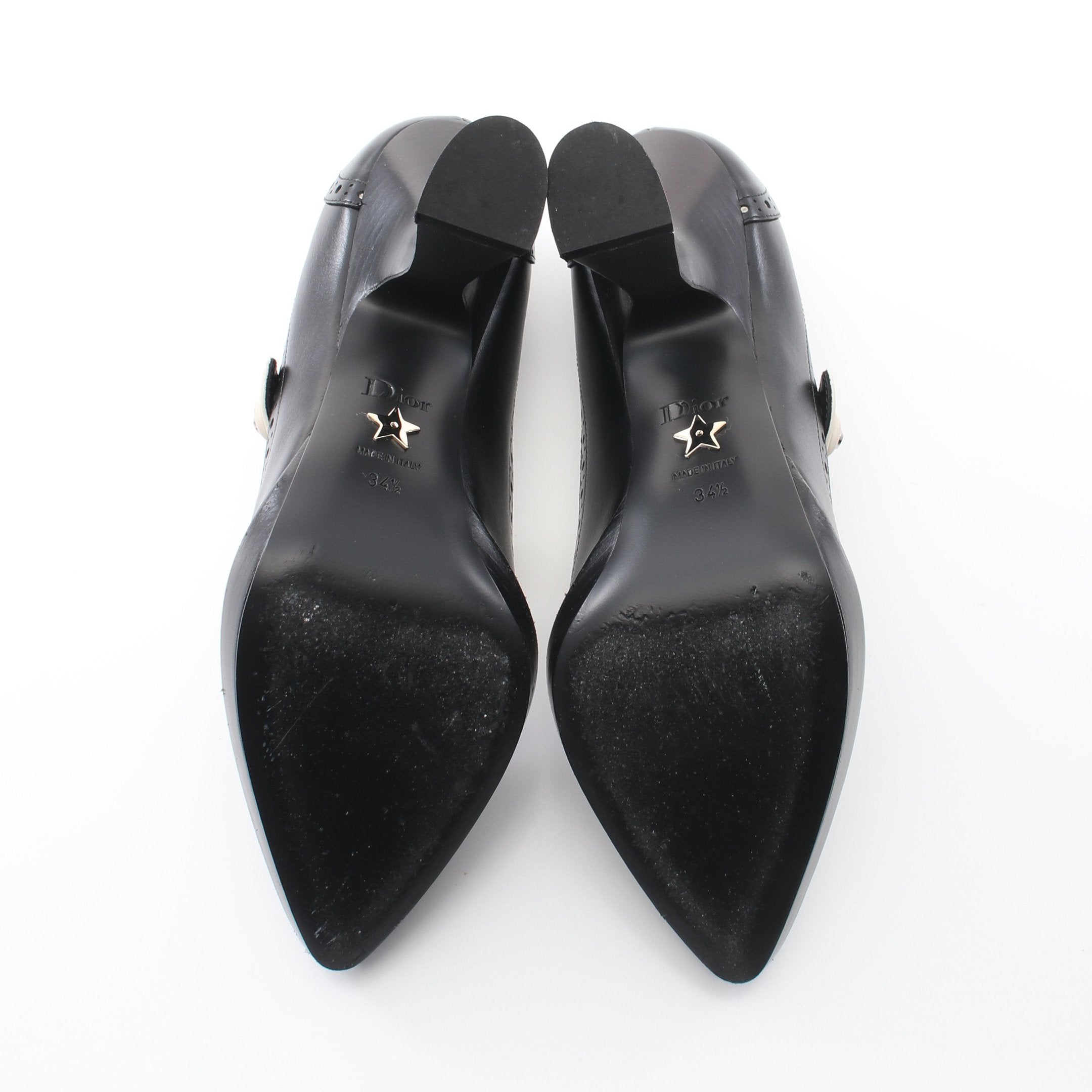 Dior SPECTADIOR Pumps Leather Black White