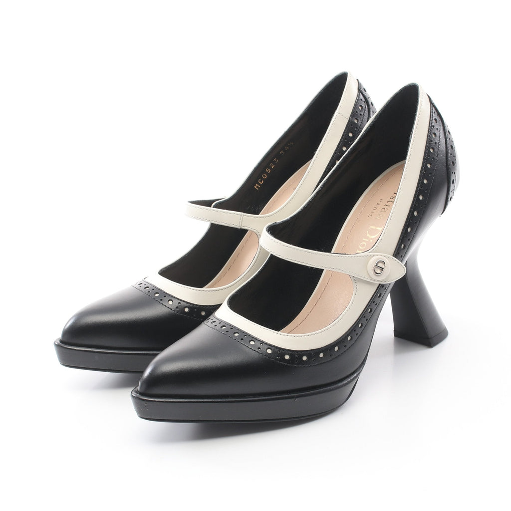 Dior SPECTADIOR Pumps Leather Black White