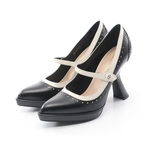 Dior SPECTADIOR Pumps Leather Black White