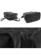 Balenciaga 443096 Black leather silver Bazaar shopper small 2WAY