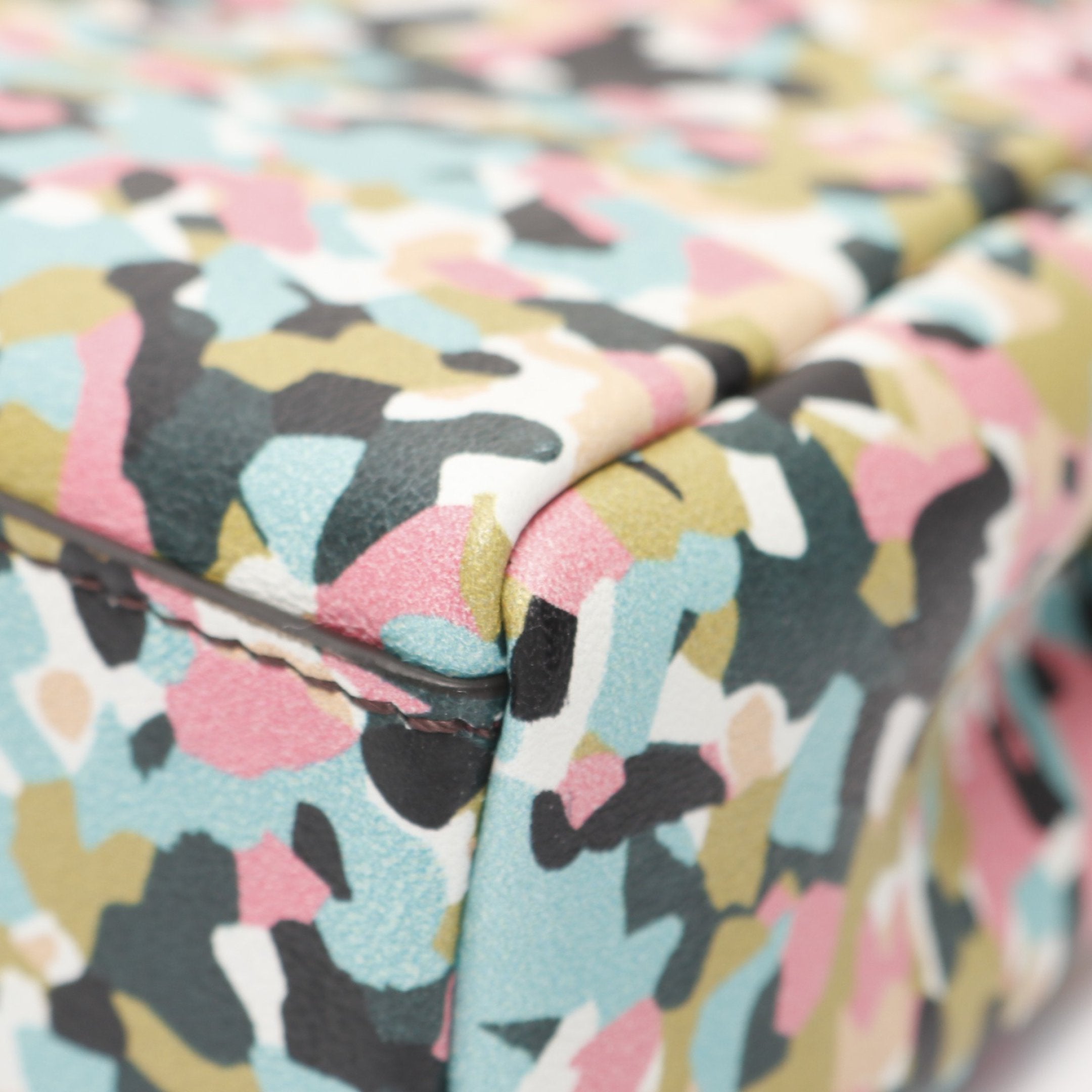 FENDI Micro peekaboo Handbag Leather Multicolor 2WAY