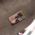 FENDI Micro peekaboo Handbag Leather Multicolor 2WAY