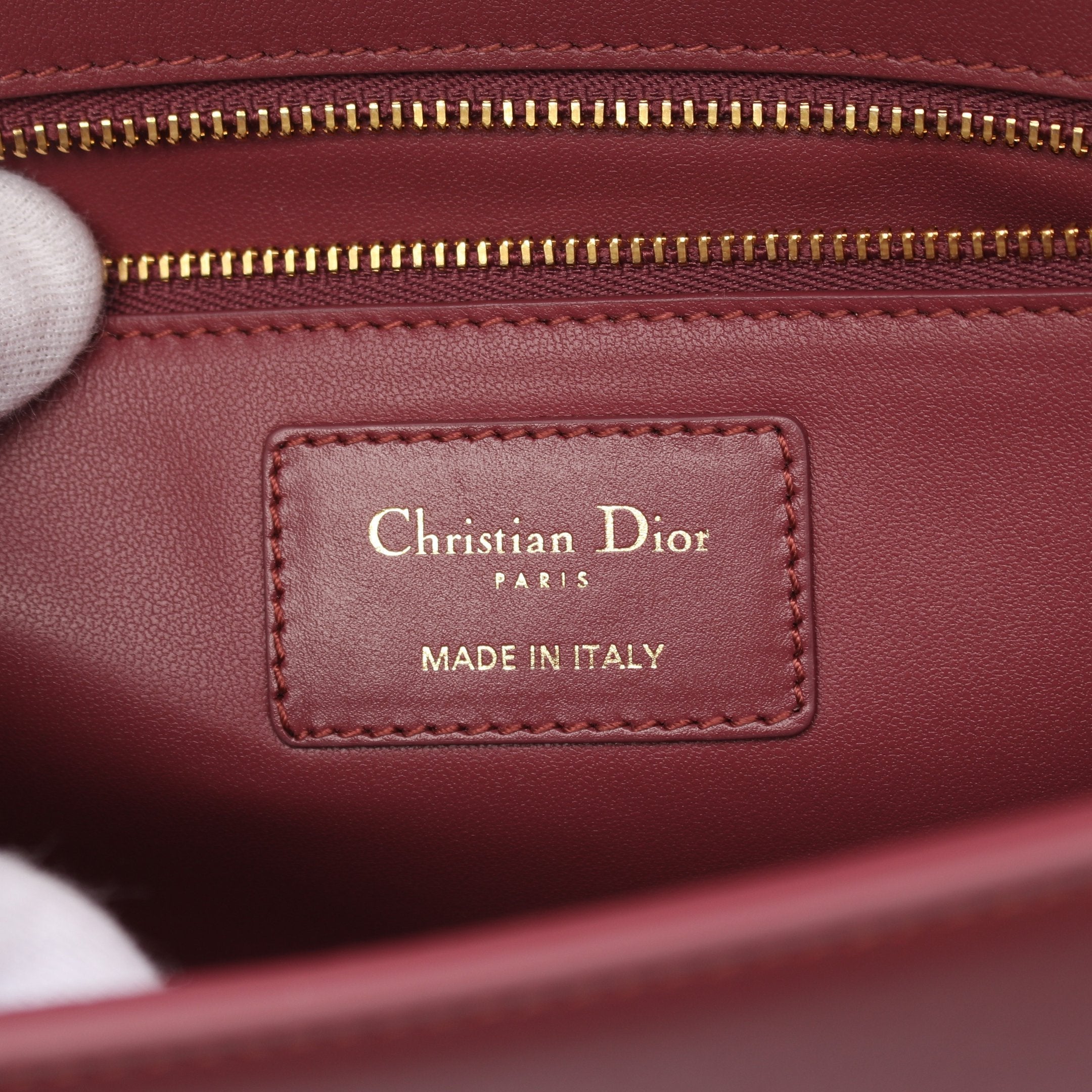 Dior 30 MONTAIGNE Montaigne Shoulder bag Leather Pink brown