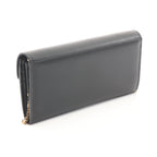 FENDI FF Diamond Chain wallet Leather Black