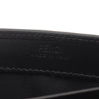 FENDI FF Diamond Chain wallet Leather Black