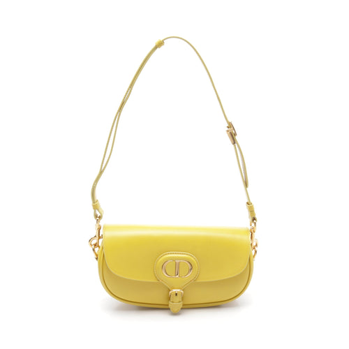 Dior Bobby East-West Shoulder bag Leather Yellow