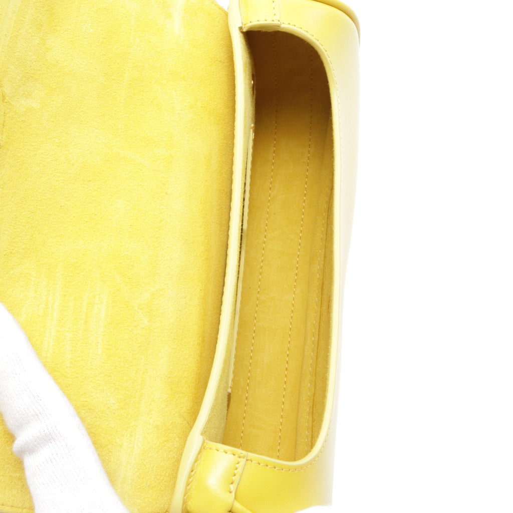 Dior Bobby East-West Shoulder bag Leather Yellow