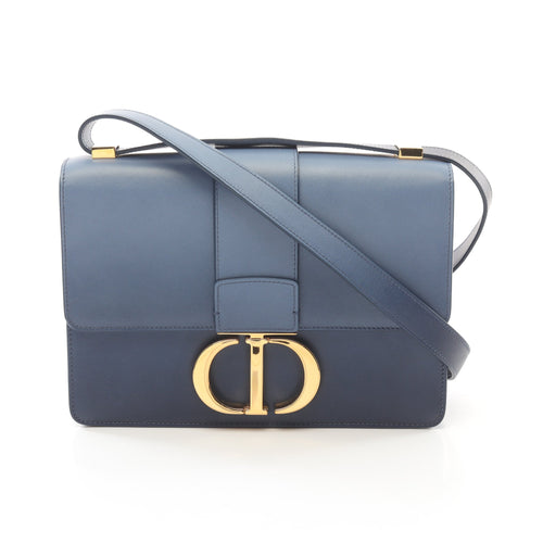 Dior 30 MONTAIGNE Montaigne Shoulder bag Leather Blue