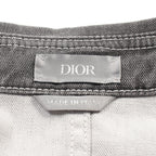 Dior DIOR * Stone Island Shirt jacket Denim Jacket Cotton Gray
