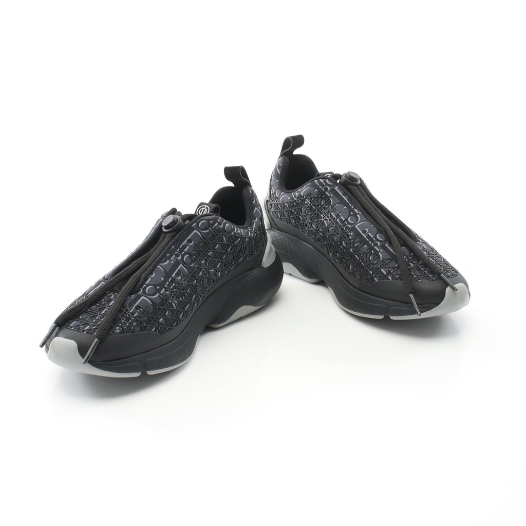 Dior B24 Oblique Sneakers Fabric Black Dark gray