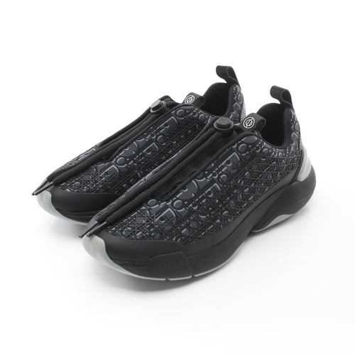 Dior B24 Oblique Sneakers Fabric Black Dark gray