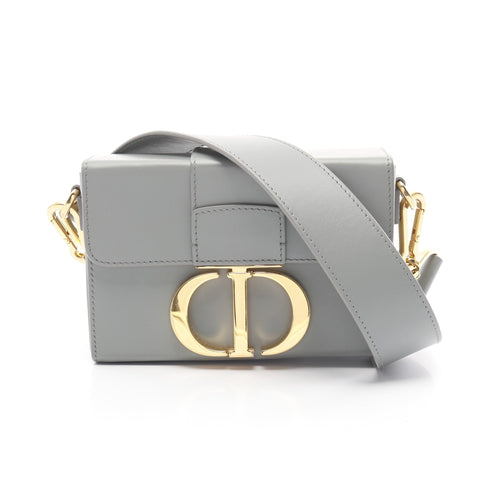 Dior 30 Montaigne Shoulder bag Leather Gray