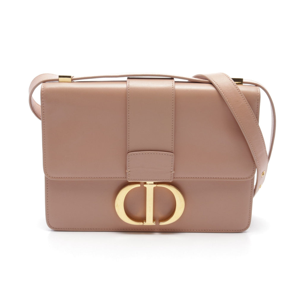 Dior 30 MONTAIGNE Montaigne Shoulder bag Leather Pink beige