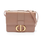 Dior 30 MONTAIGNE Montaigne Shoulder bag Leather Pink beige