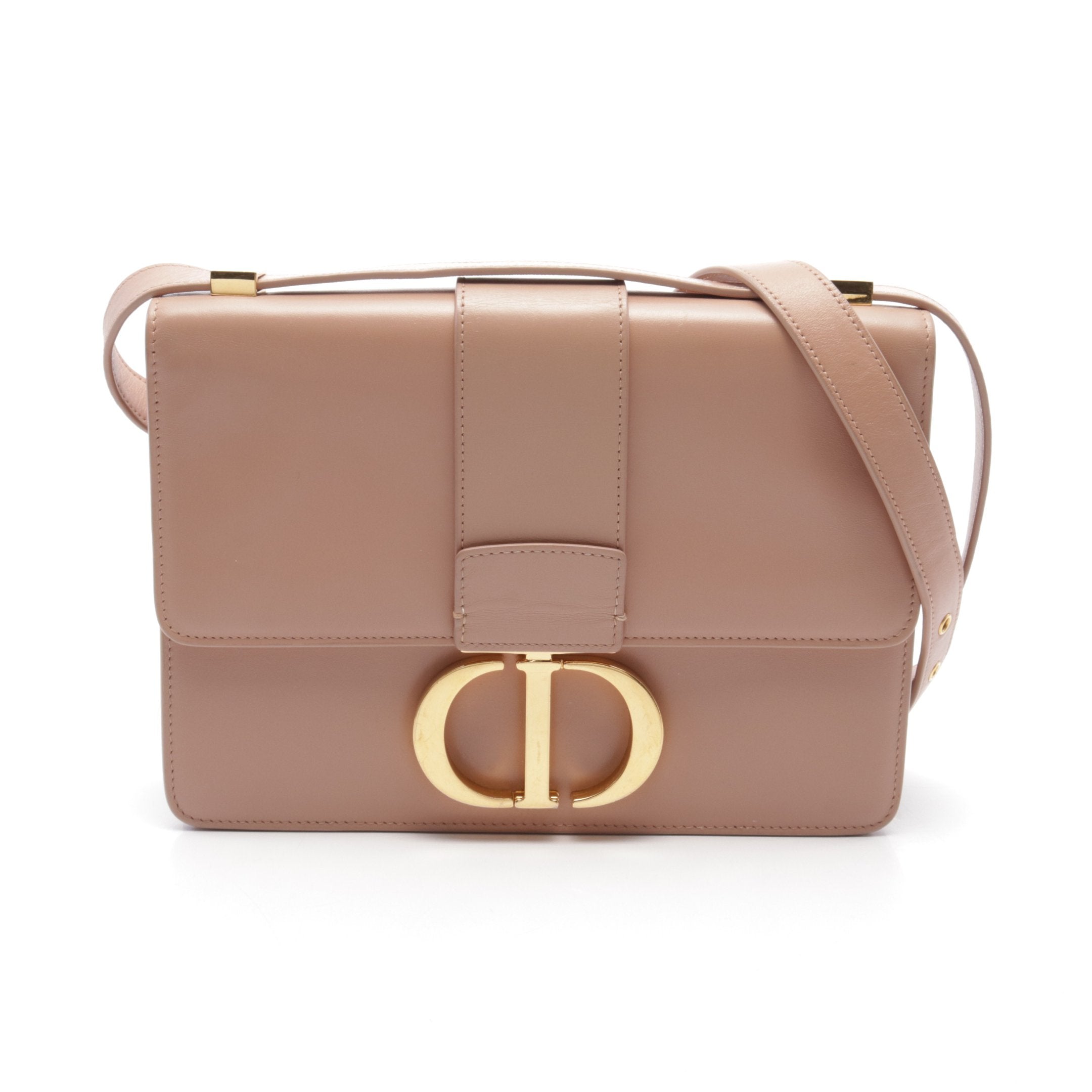 Dior 30 MONTAIGNE Montaigne Shoulder bag Leather Pink beige