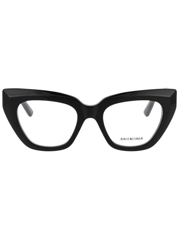 Balenciaga sunglasses BB0238O 001 001 BLACK BLACK TRANSPARENT