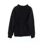 Dior DIOR * sacai Sweatshirt Logo Cotton Black