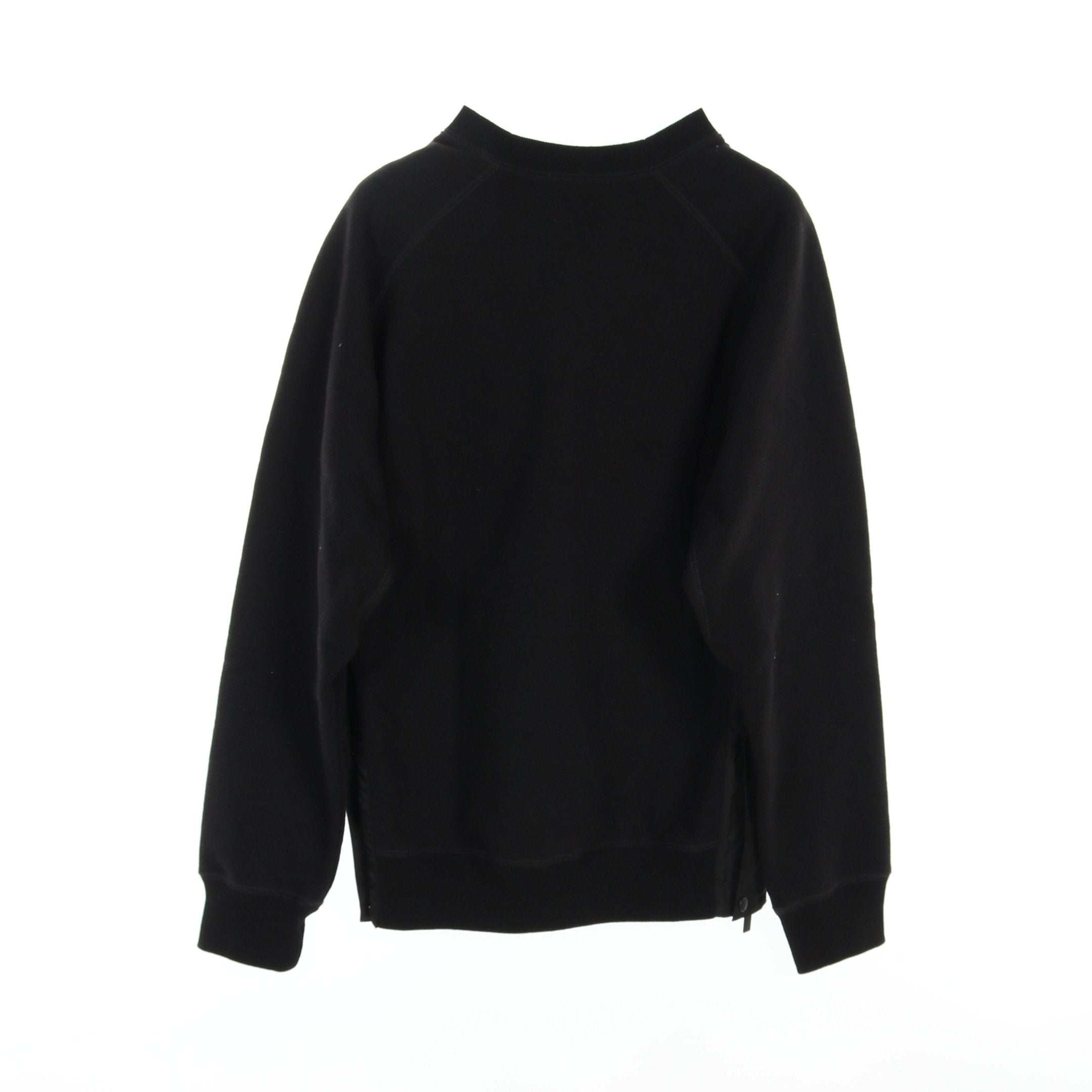 Dior DIOR * sacai Sweatshirt Logo Cotton Black