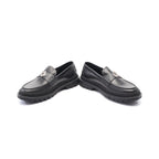 Dior Loafers Leather PVC Black