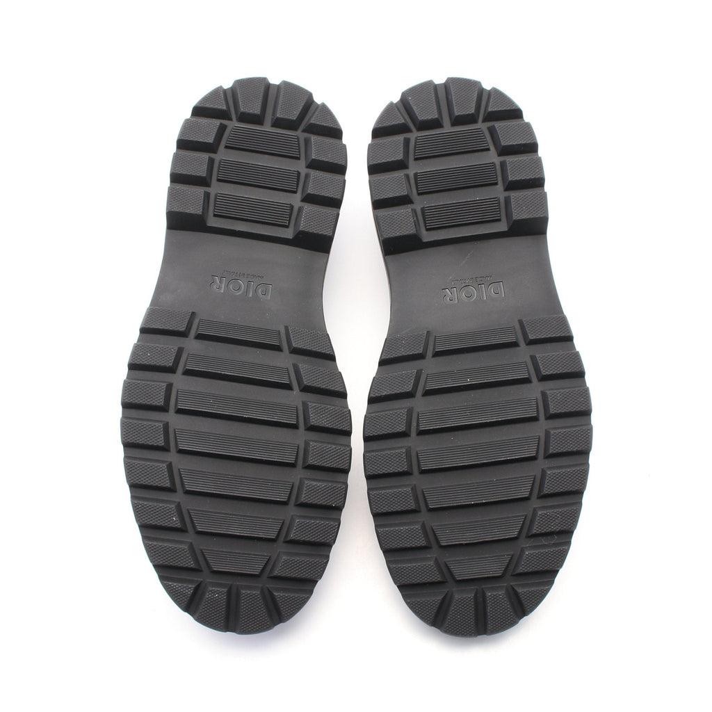 Dior Loafers Leather PVC Black