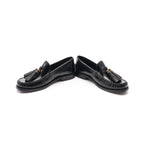Dior Loafers Leather Black Tassel