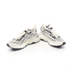 Dior B24 Oblique Sneakers Fabric White Black