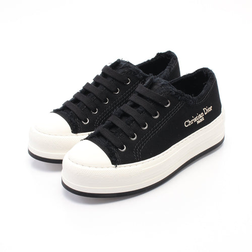 Dior Sneakers Canvas Black Platform