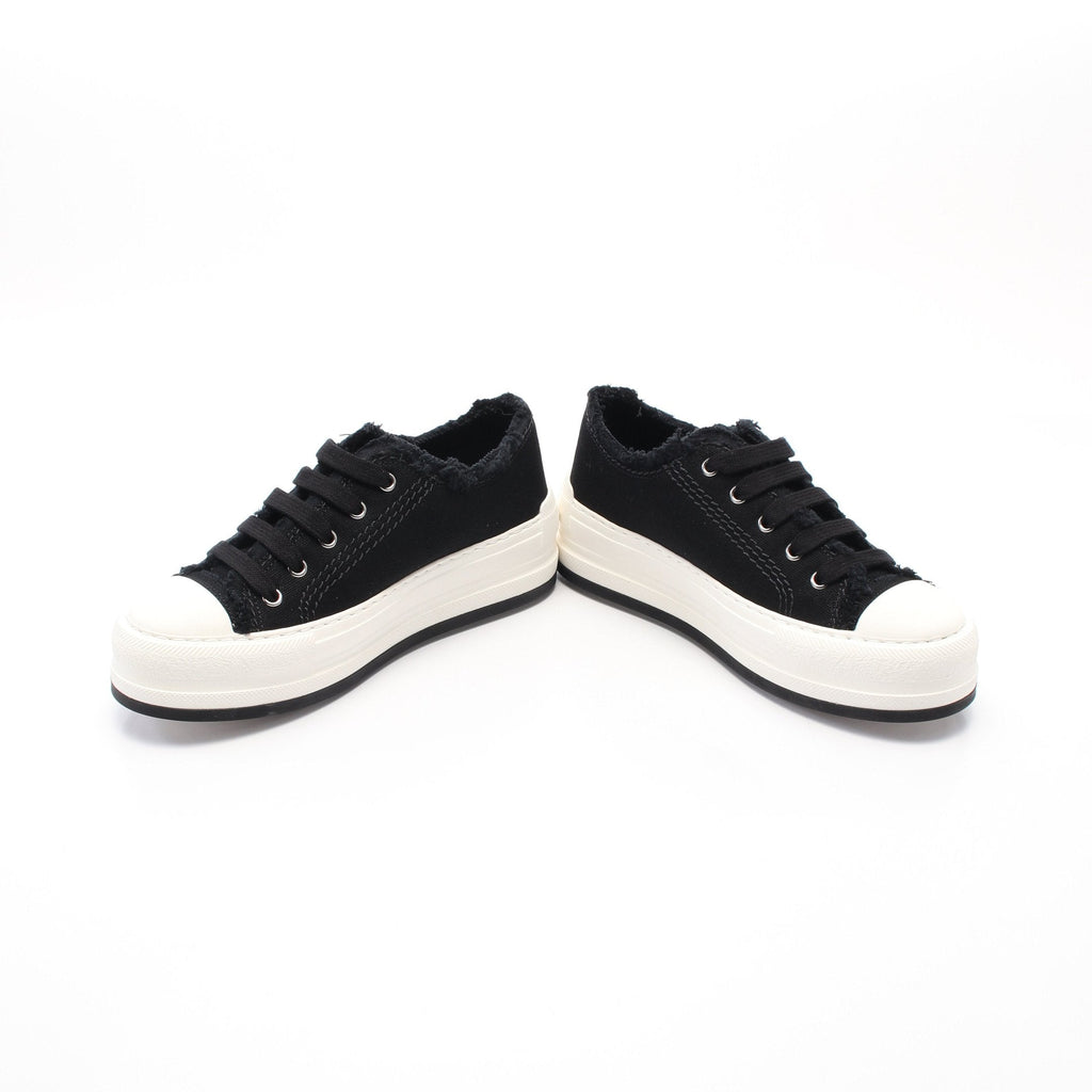 Dior Sneakers Canvas Black Platform