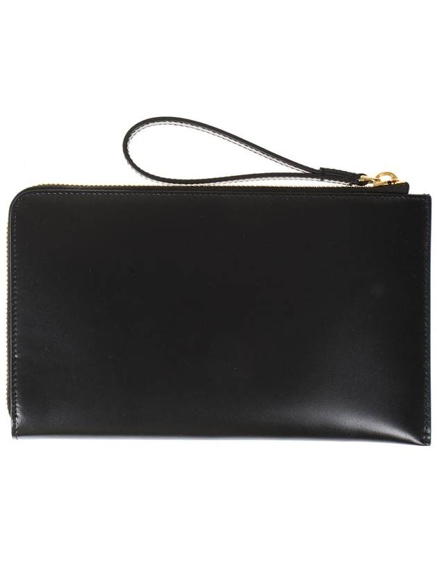 Burberry TB Logo Travel Long Wallet Black