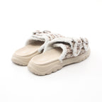 Dior DIOR * Travis Scott Cactus Jack Boa Fabric Sandals Fabric Beige 22AW