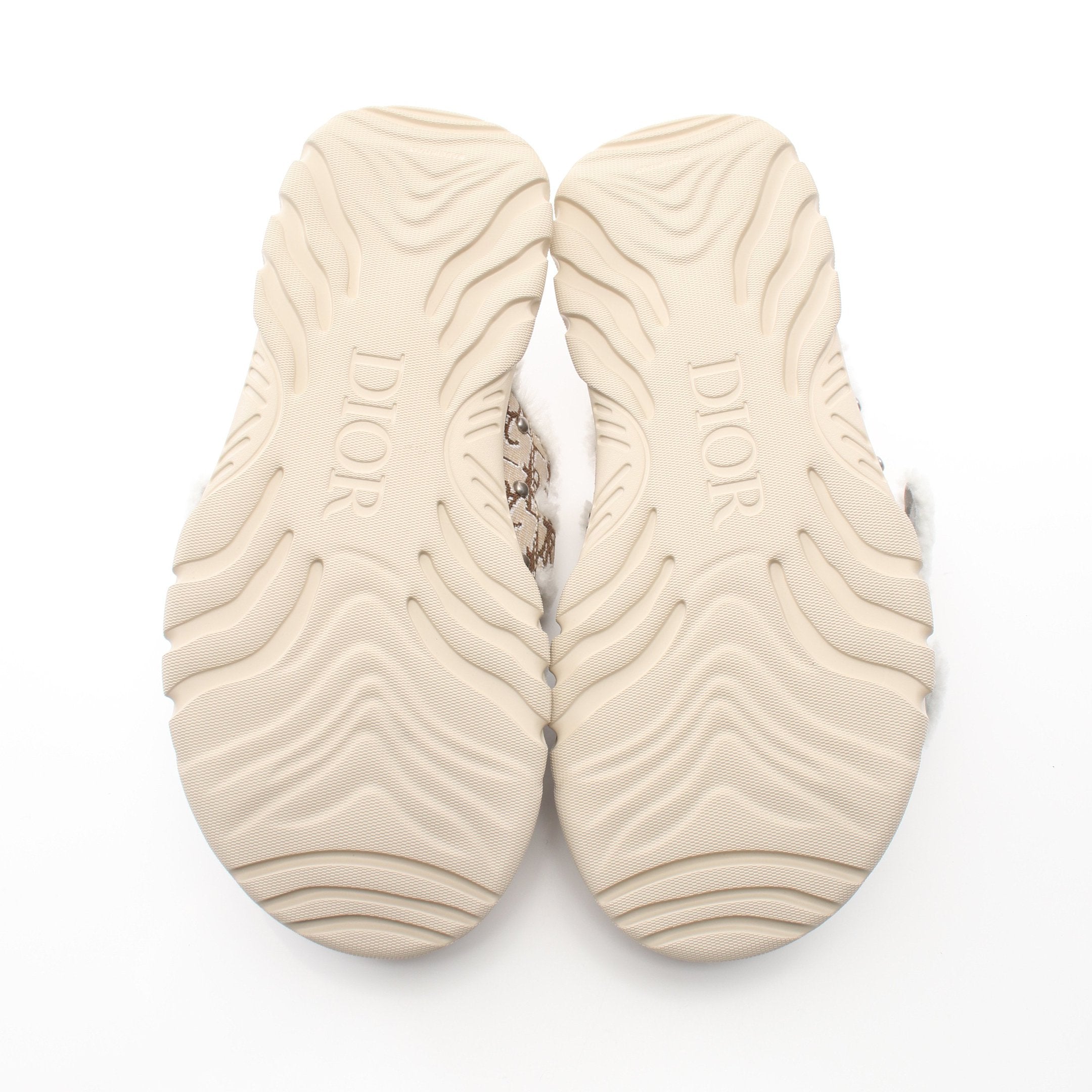 Dior DIOR * Travis Scott Cactus Jack Boa Fabric Sandals Fabric Beige 22AW