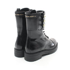 Dior D-Strike Short Boots Leather Black