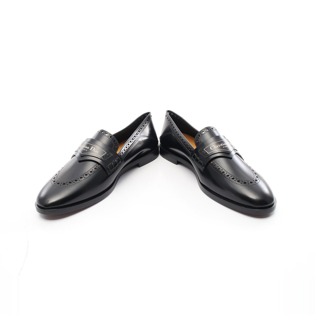 Dior BOY Loafers Leather Black