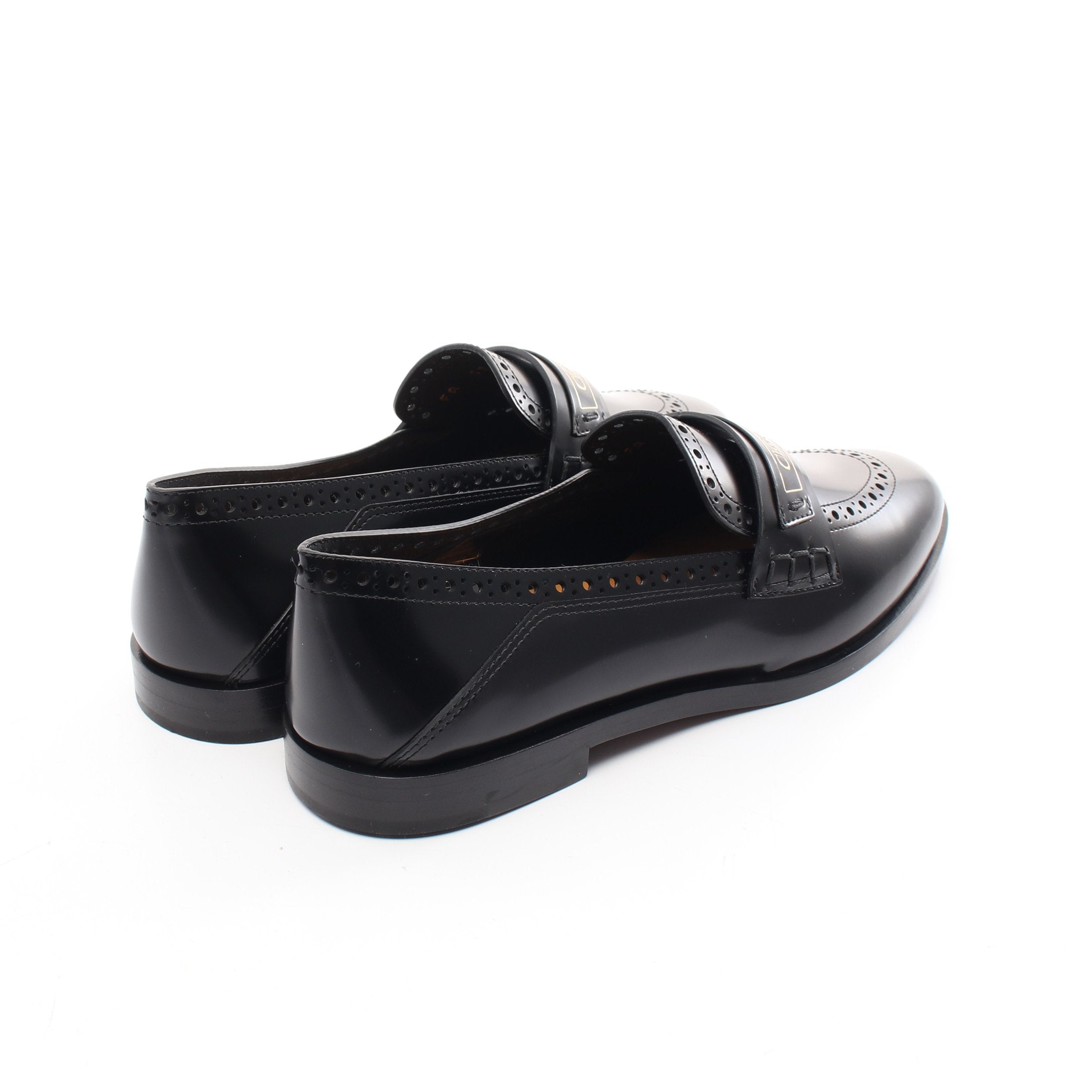 Dior BOY Loafers Leather Black