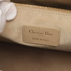 Dior BOOK TOTE Book tote Medium Macro Cannage Handbag Tote bag Leather Beige 2WAY