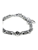 CD Diamond Buffalo Bracelet Silver Dior