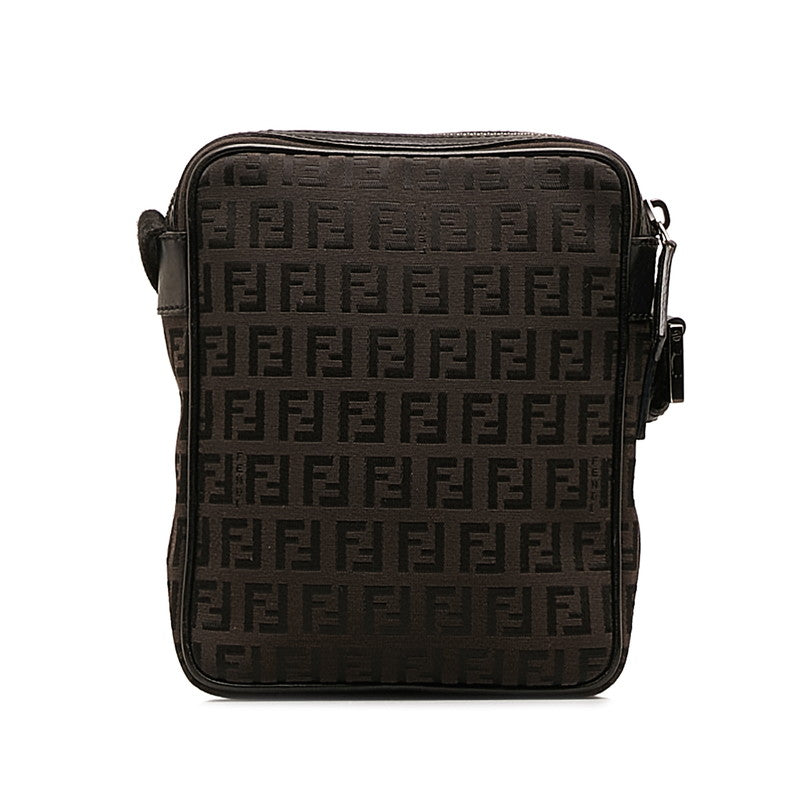 FENDI Crossbody Bag in Leather Black Ladies 8BT098