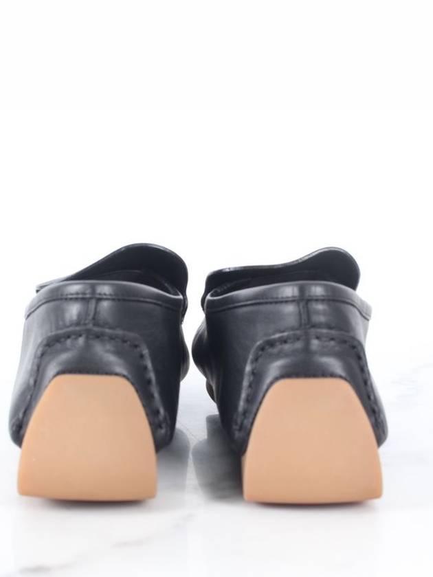 Bottega Veneta Leather driving loafers black 43 280