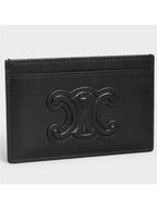 CELINE Coeur Triomphe Card Wallet Black