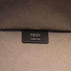 FENDI SUNSHINE MEDIUM Sunshine Medium Handbag Tote bag Leather Gray brown 2WAY