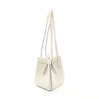 FENDI ORIGAMI MINI Origami Mini Shoulder bag Leather White