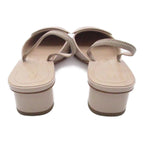 Dior Heel Sandals Sandals Leather Pink