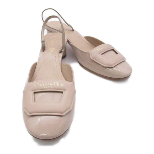 Dior Heel Sandals Sandals Leather Pink