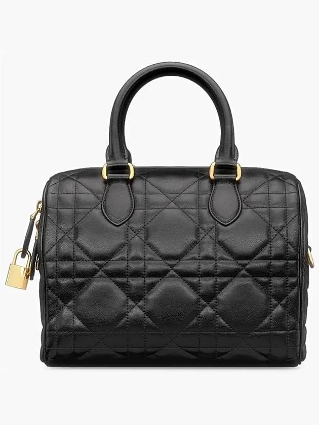 Groove 25 Bag Black Macrocannage Calfskin M1365UBOL M900 Dior