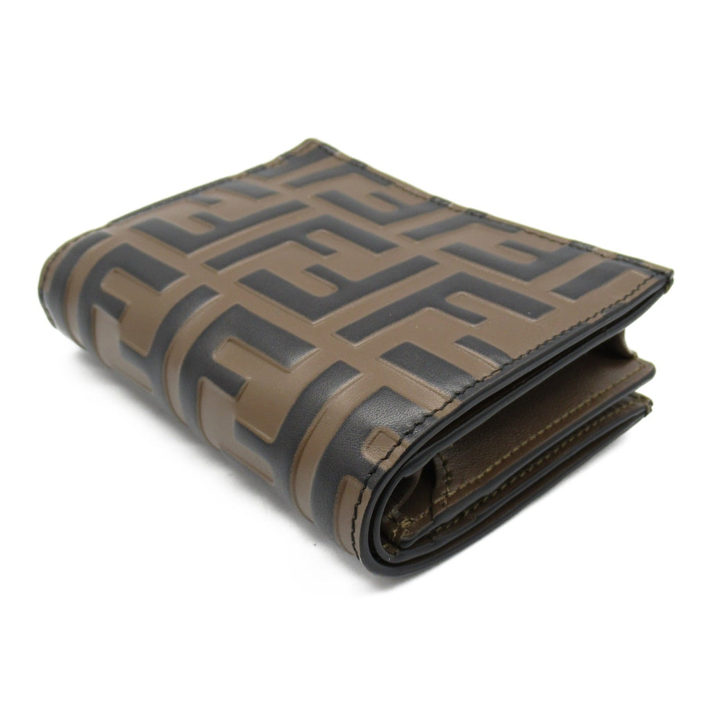 FENDI F Is Fendi Bi-fold wallet Bi-fold wallet Leather Brown
